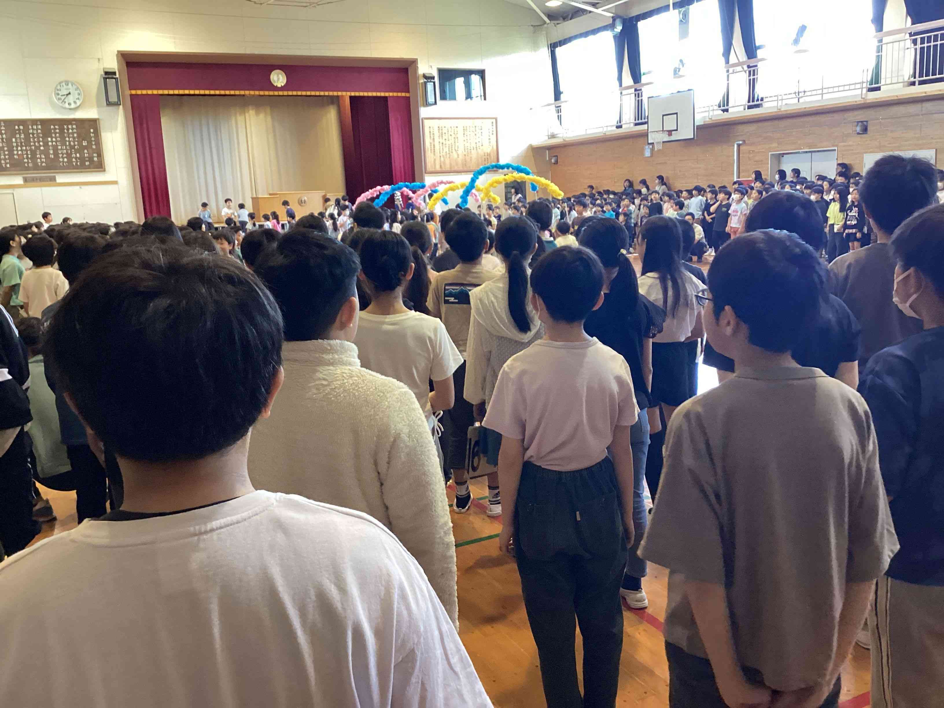 １年生を迎える会
