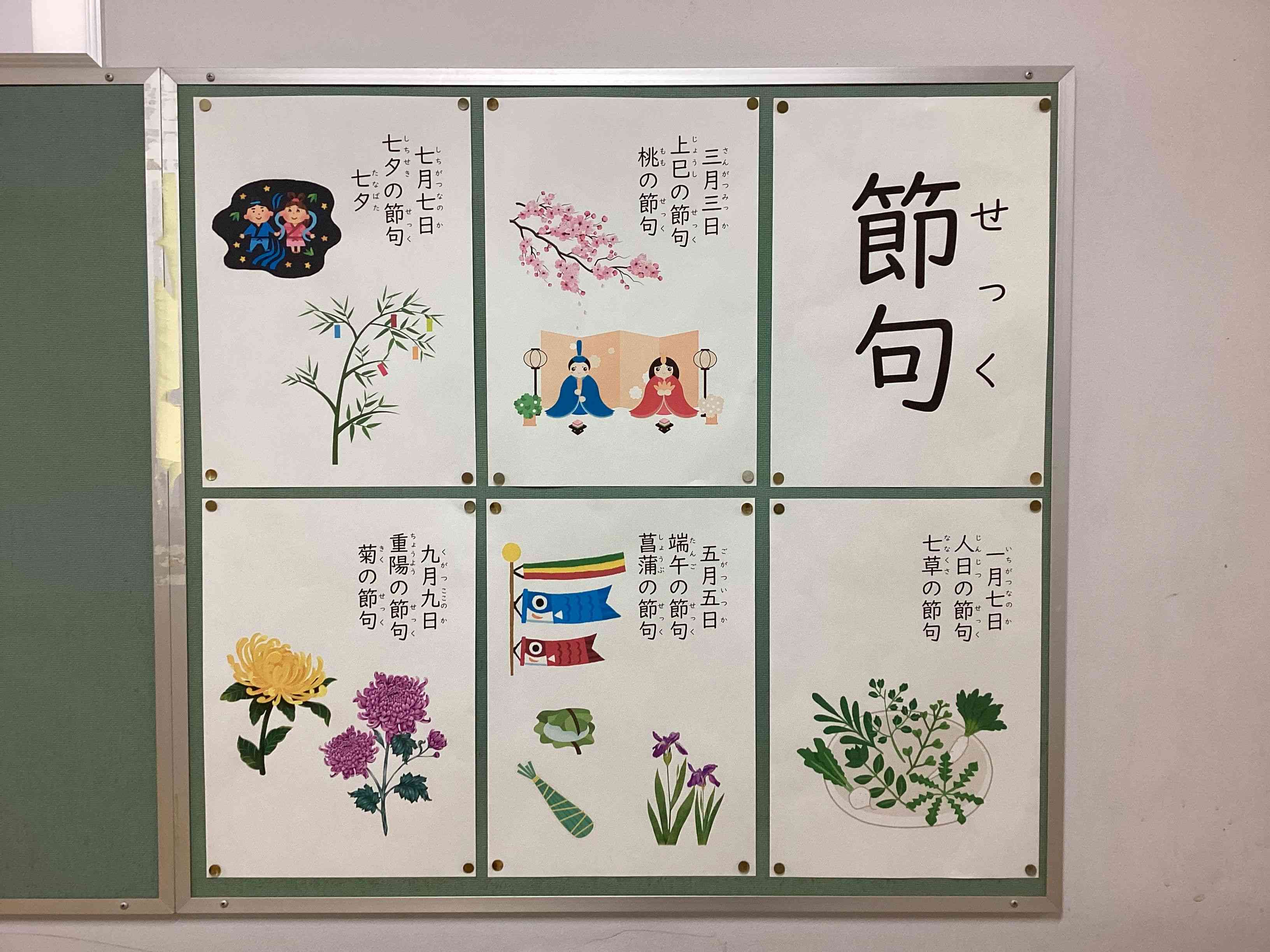 節句掲示物